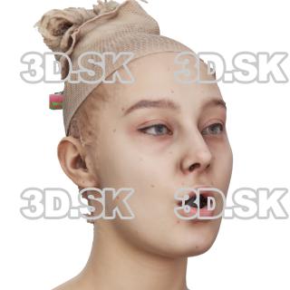 Anneli Raw Morph Scan - 26 Phoneme O